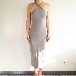 James Perse Women's Grey Dress